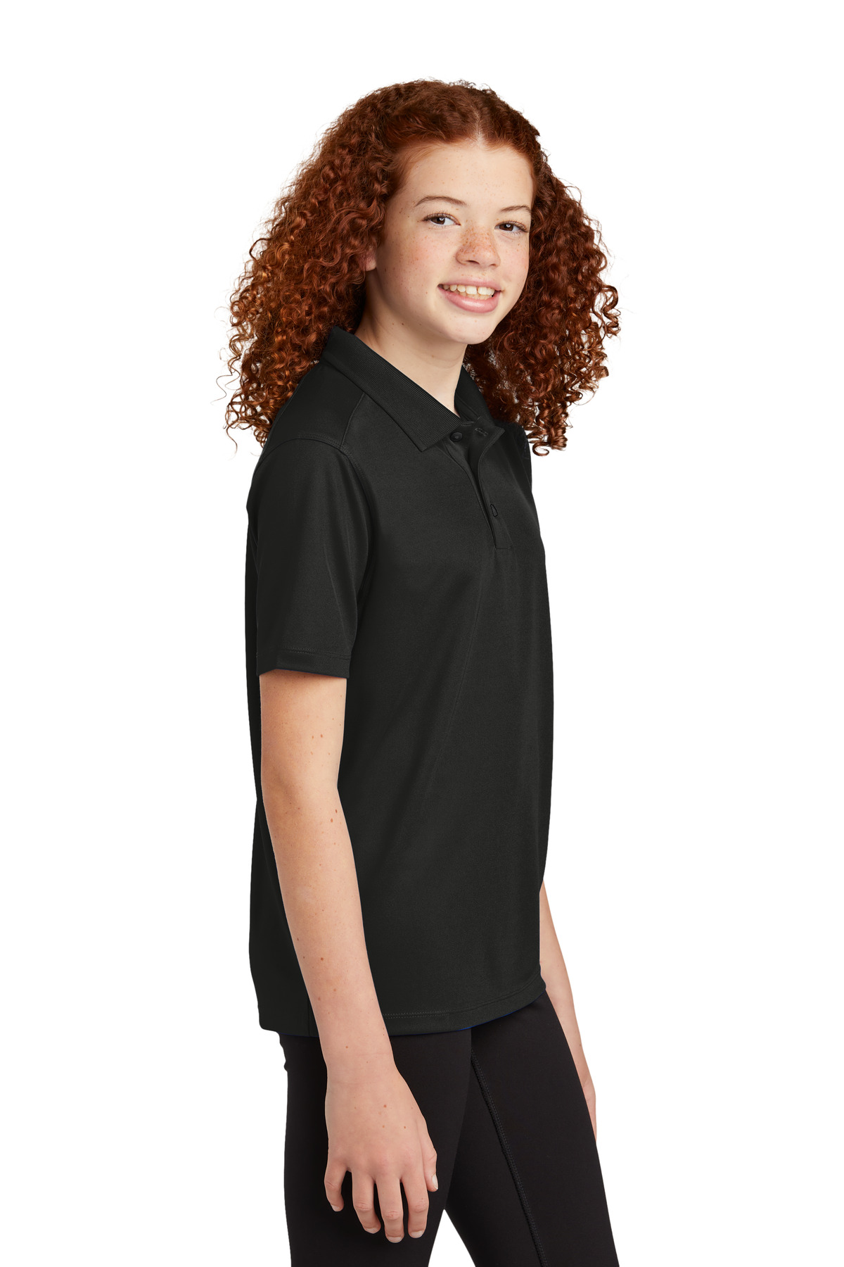 Sport-Tek® Youth UV Micropique Polo 21