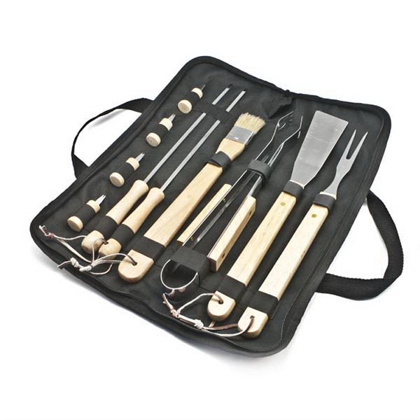 11 pc BBQ Tool Set 5