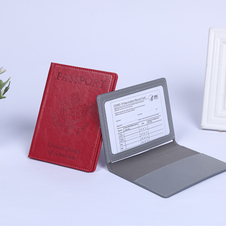 Summer Sun 2 Pack Passport and Vaccine Card Holder 13