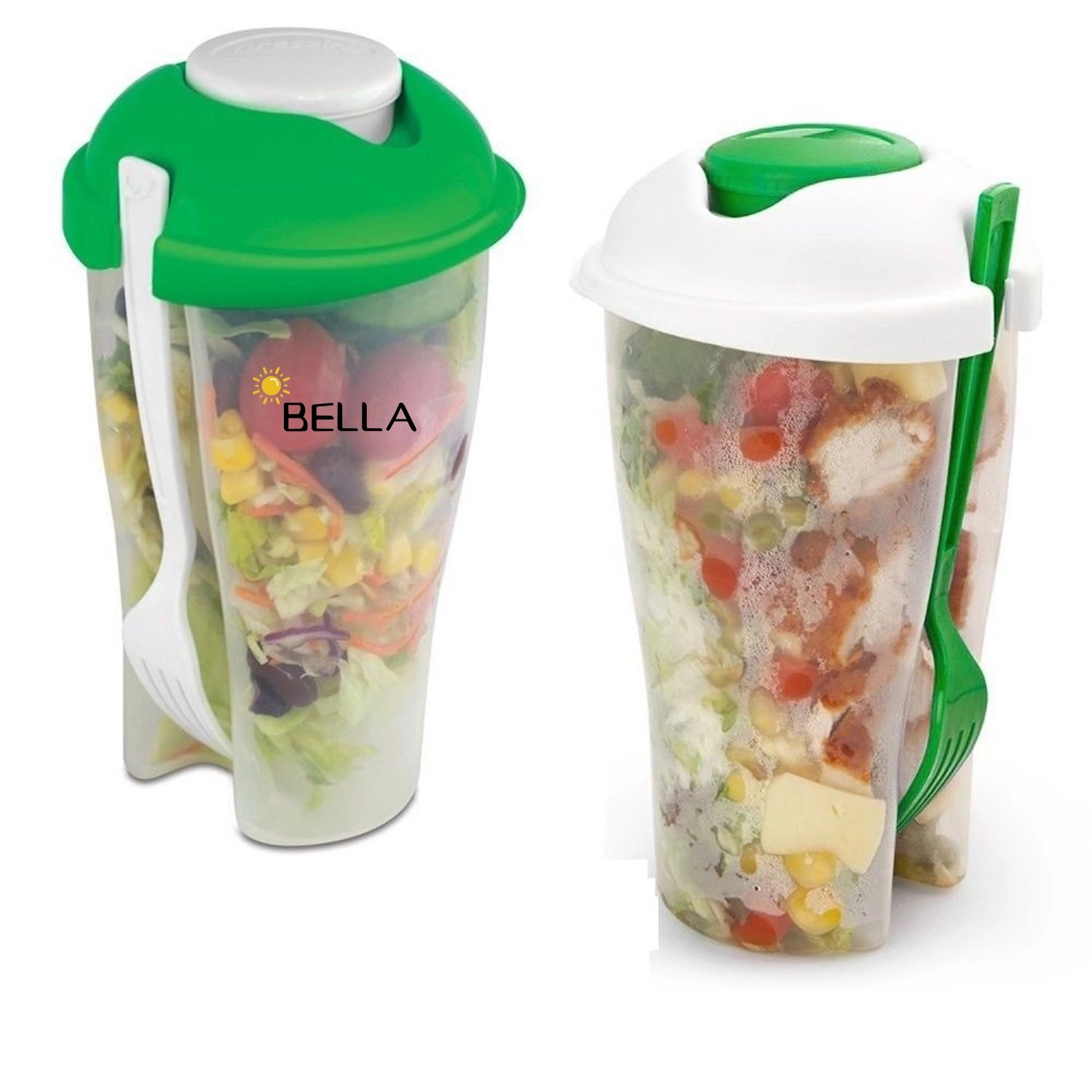 26Oz Salad Shaker / Bowl Food Storage Containers 1