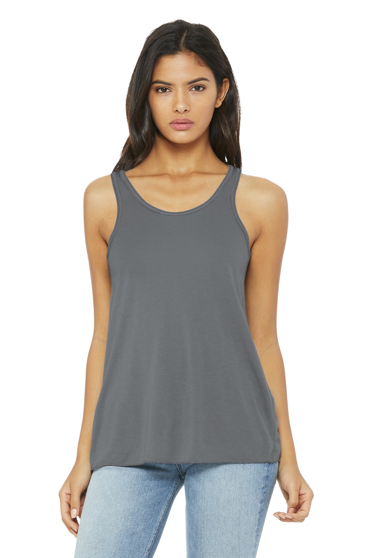 BELLA+CANVAS Women's Flowy Racerback Tank. BC8800 9