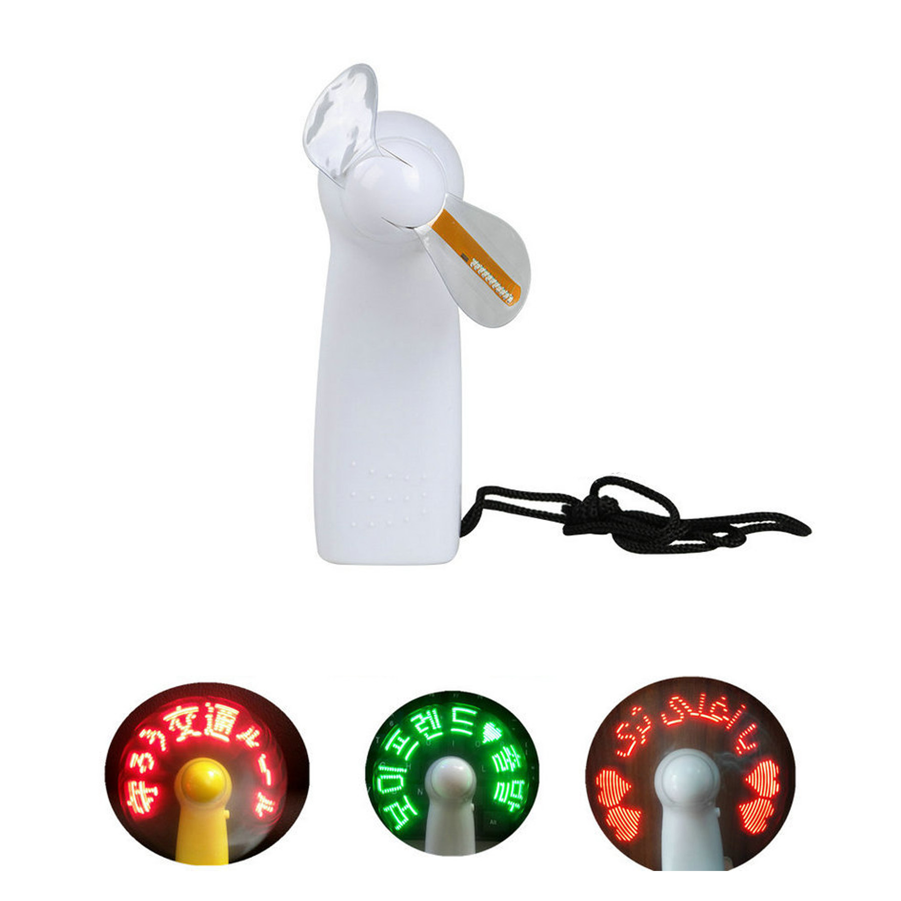 Portable LED Nini Flash Fan 2