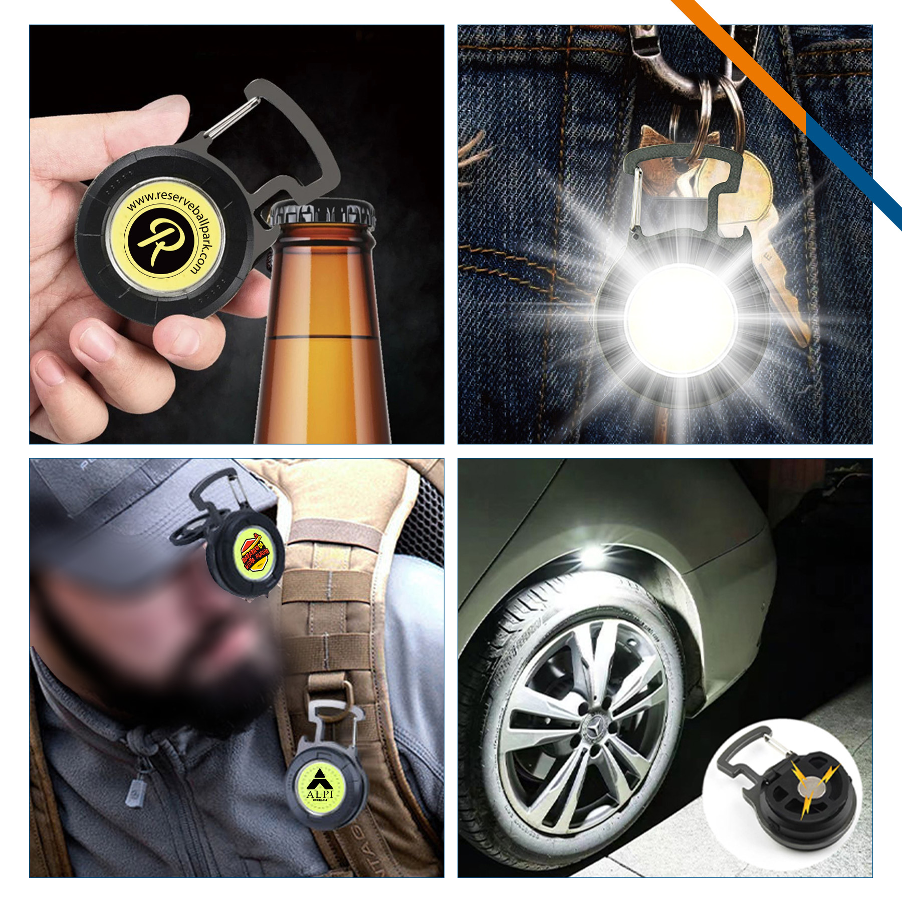 Clok COB Flashlight 3