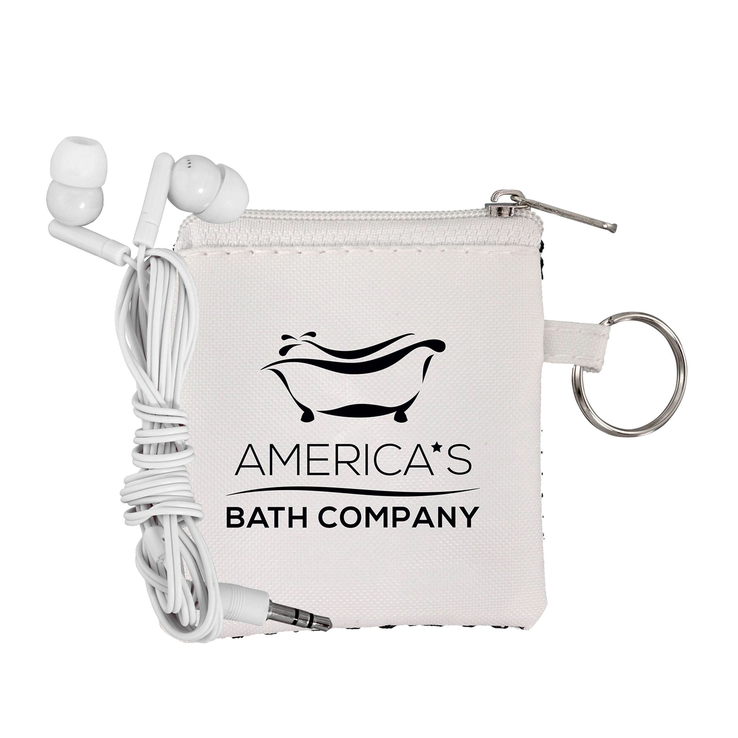 SPORTY POUCH & COLORFUL EAR BUDS 12