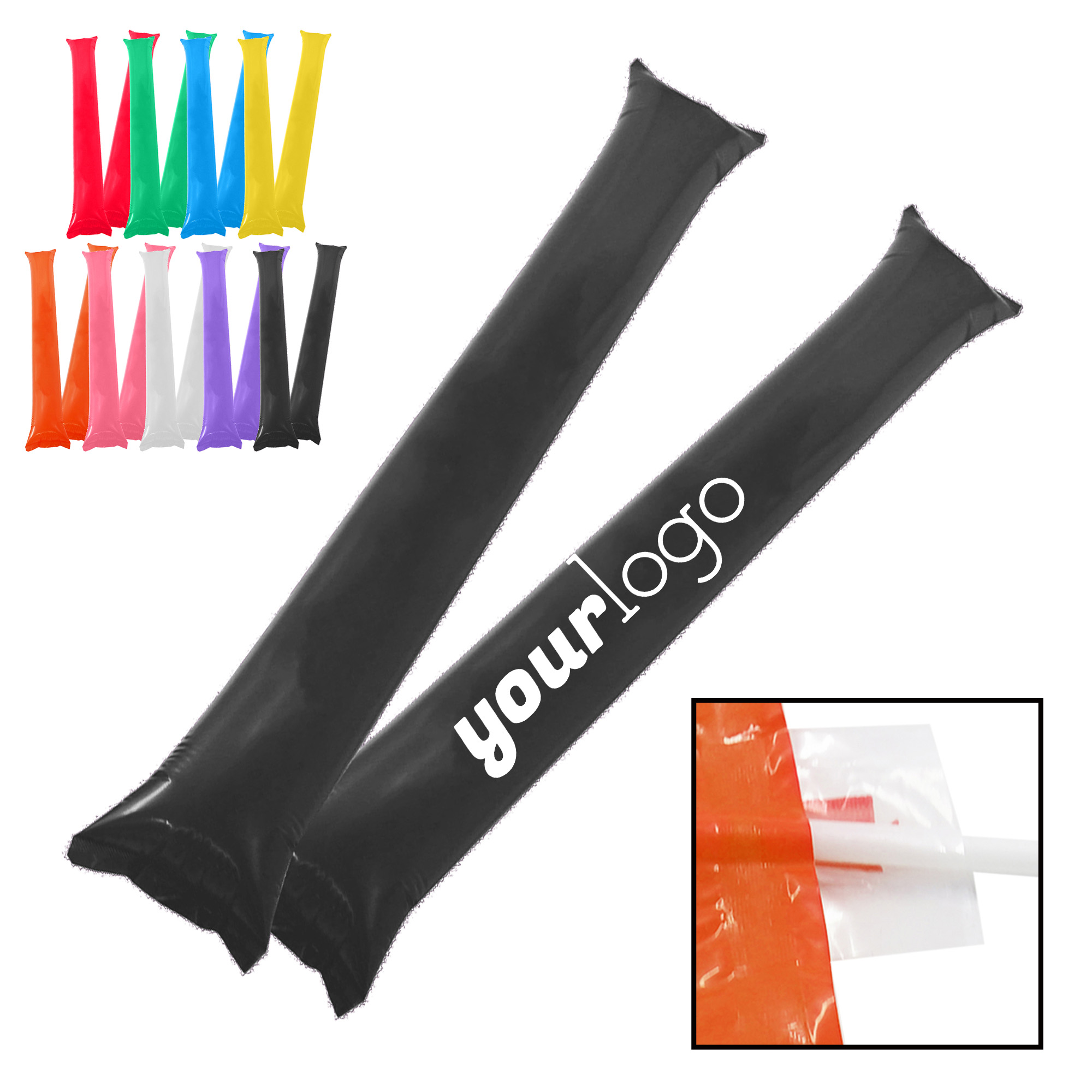 Inflatable PE Sports Cheering Stick 2