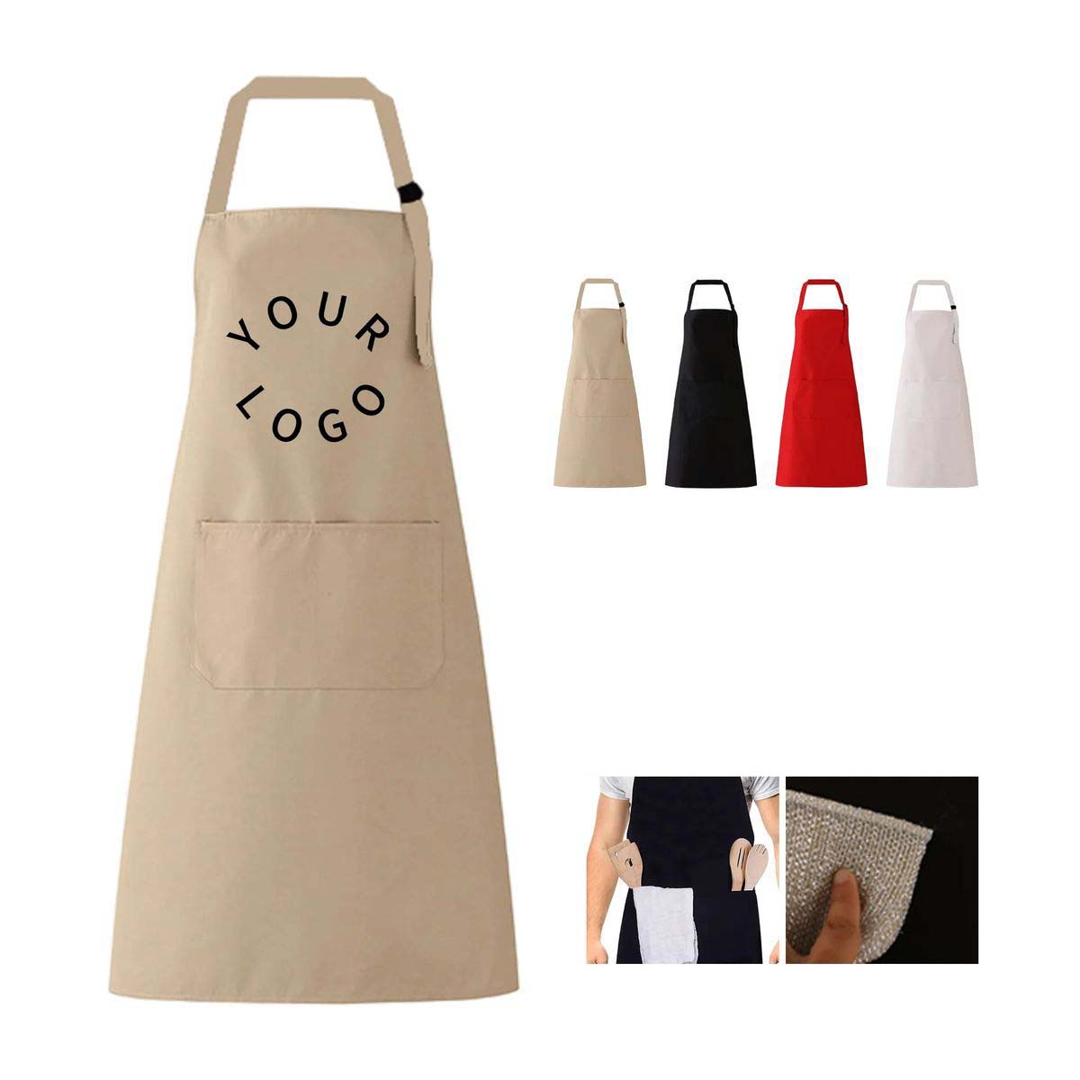 Unisex Waterproof Apron for Baking and Meal Prep 2