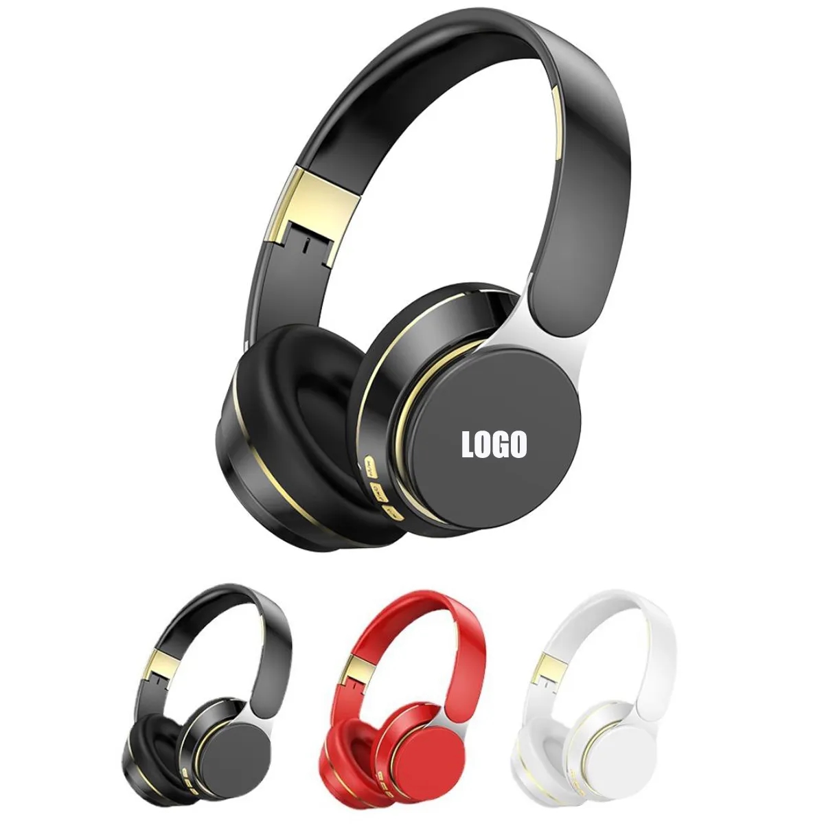 Wireless Foldable Sports Head Mounted 5.1 Gaming Headset 3