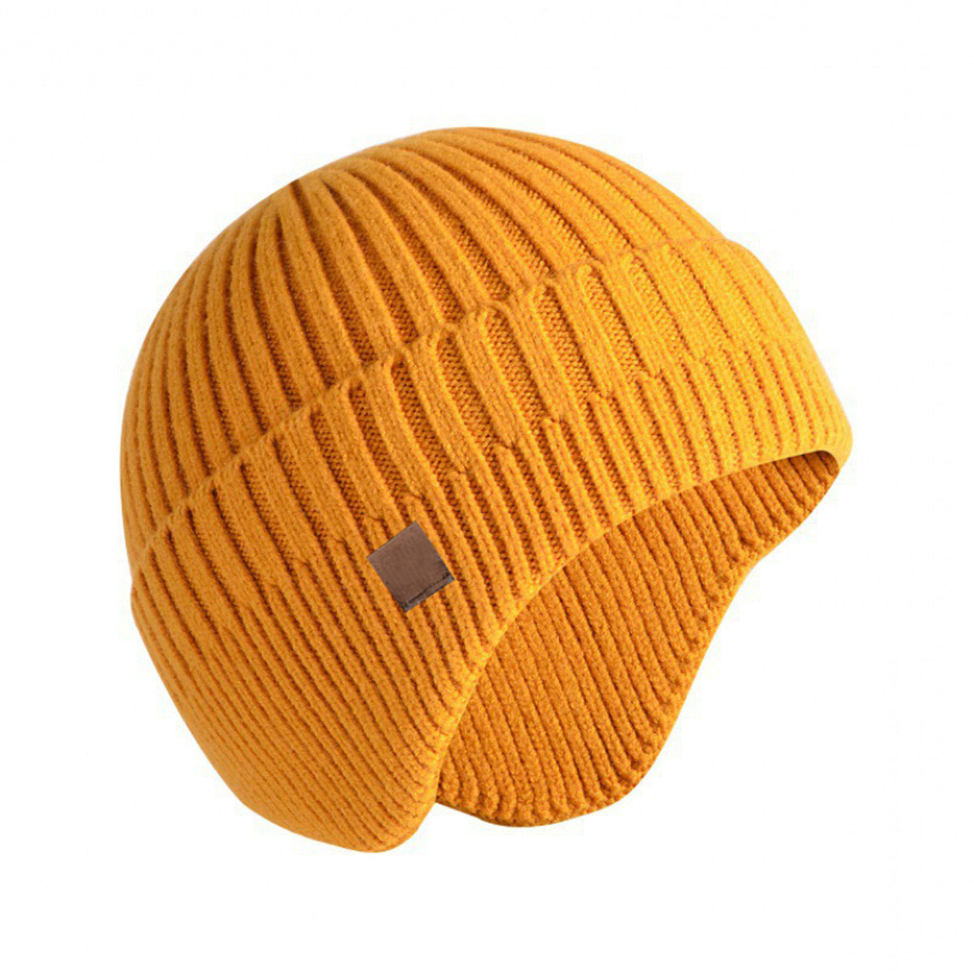 Fashionable Multi Toned Knitted Warm Beanie Hat 1