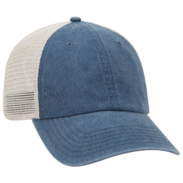OTTO CAP® OTTO FLEX® Fitted 6 Panel Low Profile Mesh Back Trucker Hat 33