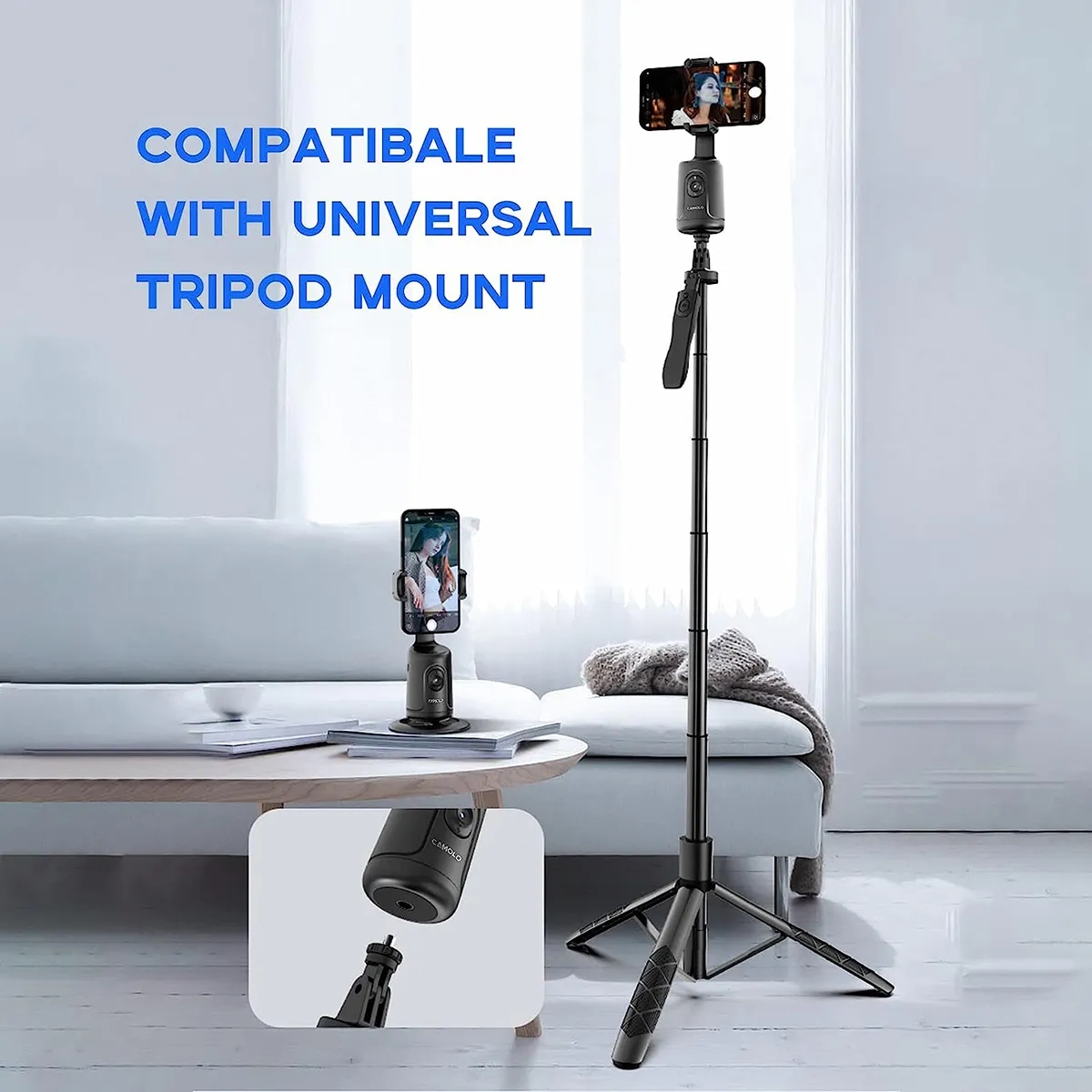 Auto Face body Tracking Phone Holder 6