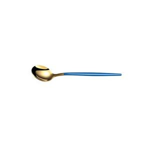 7.67 Inch Dual Color Golden Spoon With Round Head 5