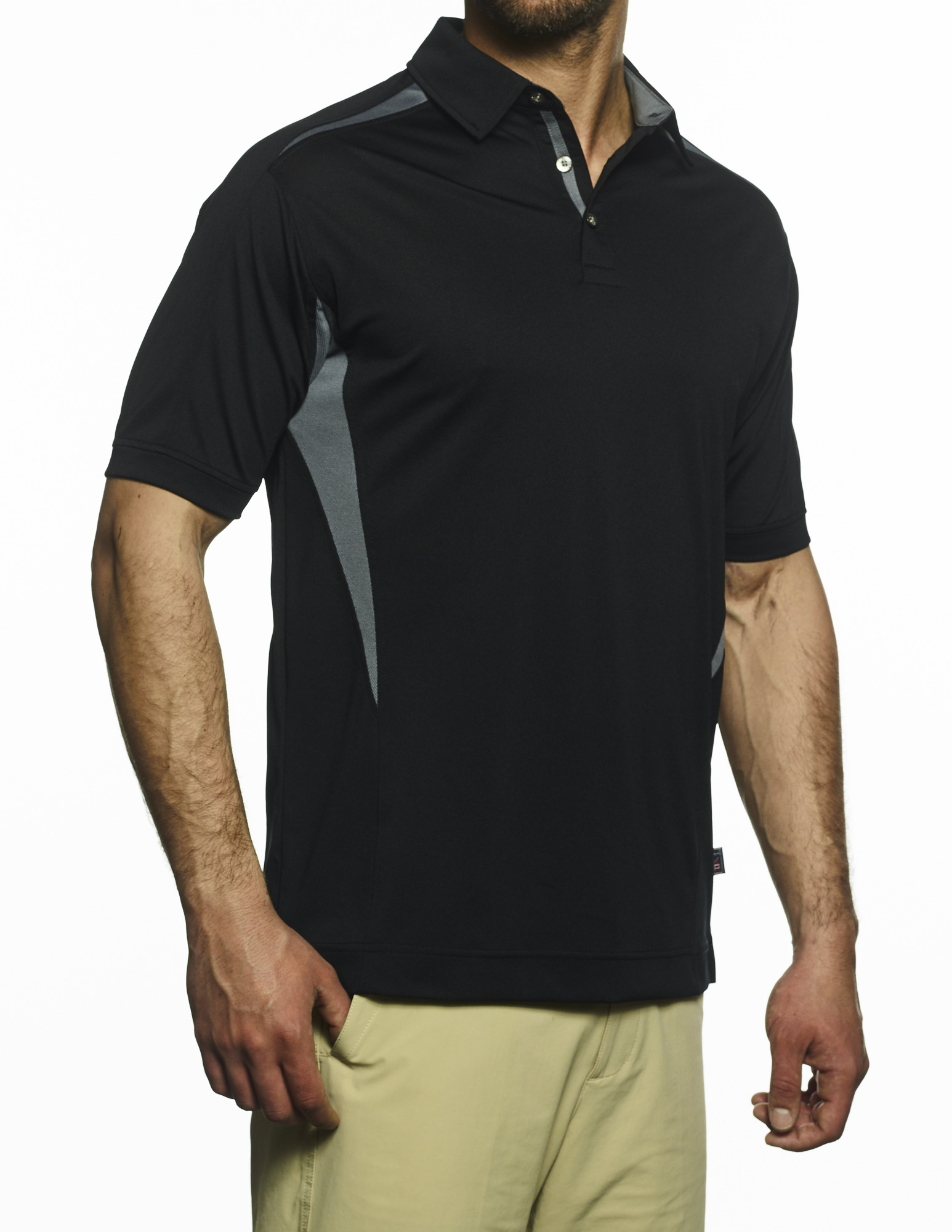 Men's Caliber Color Block Polo Shirt 9