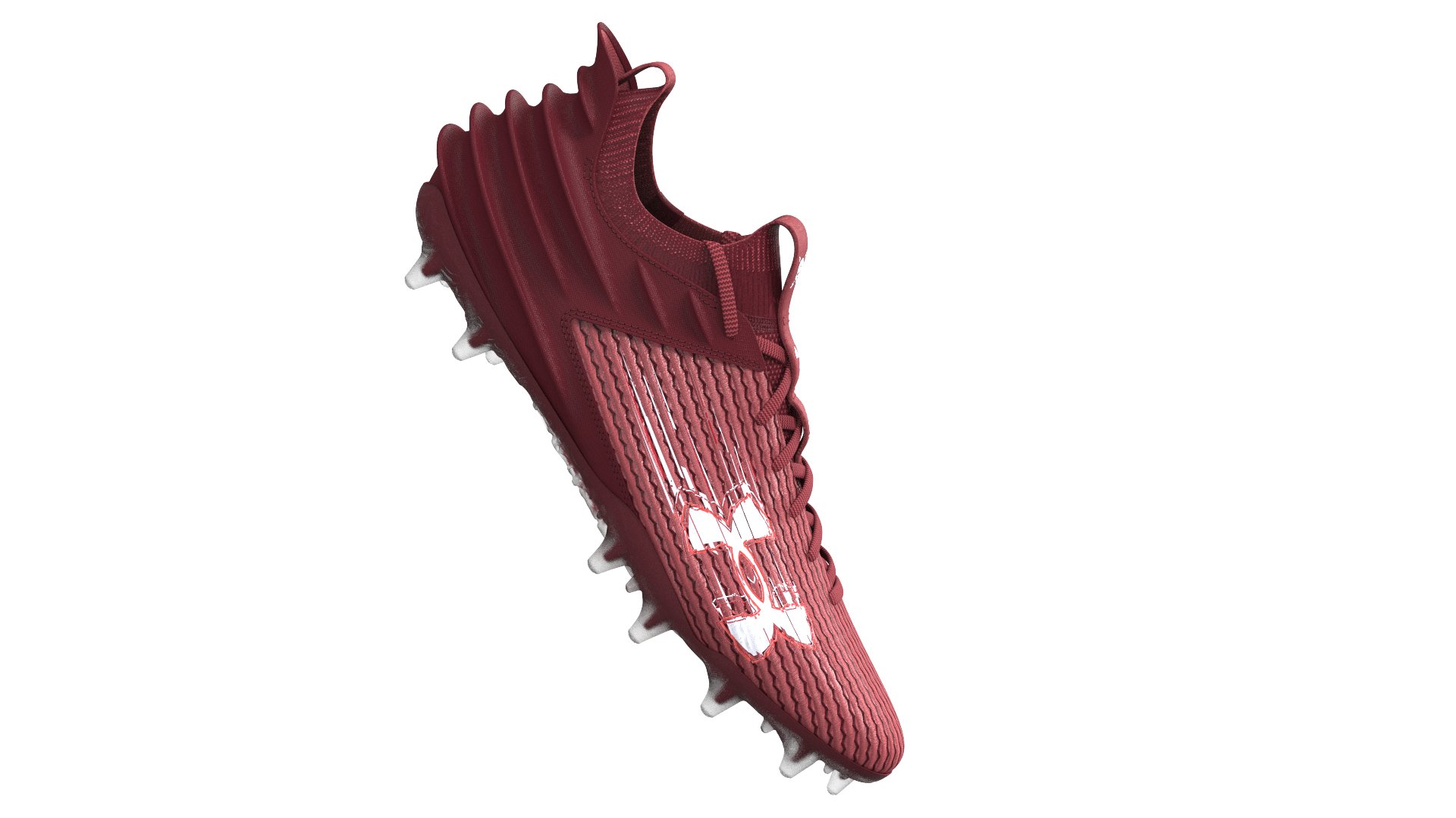 UA Blur Smoke 2.0 MC Men's Football Cleats 13