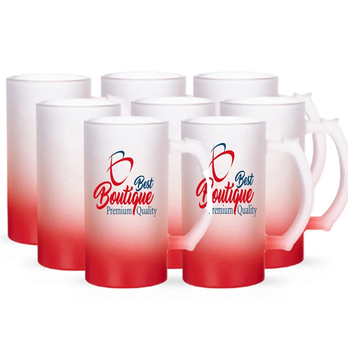 Frosted Mug Color-changing Gradient Cup Bottle With Handle 4