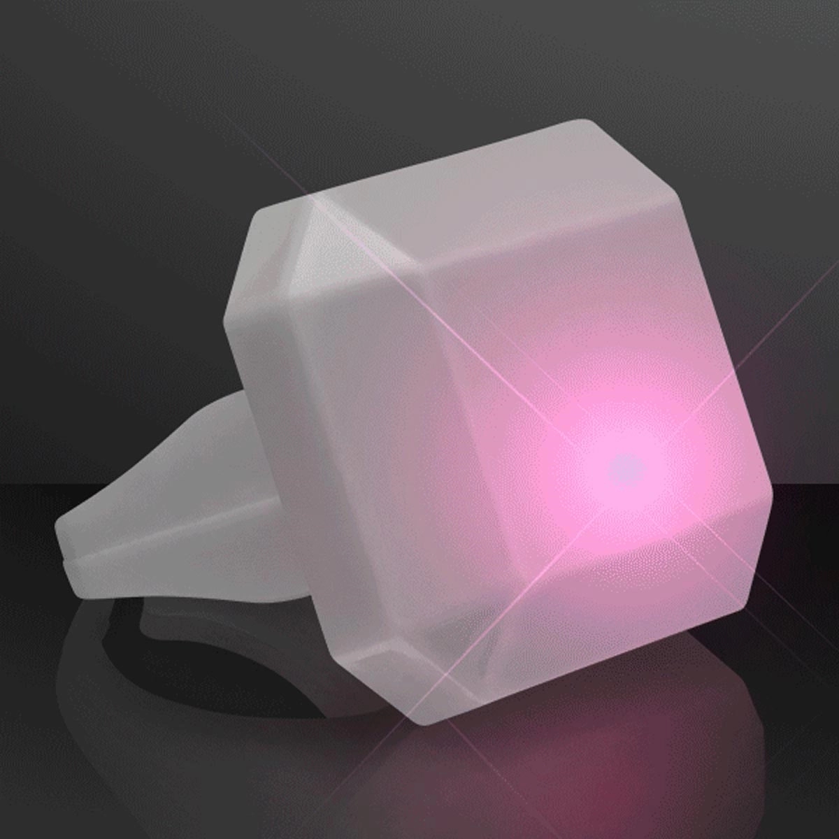 Emerald Cut LED Gem Ring 4