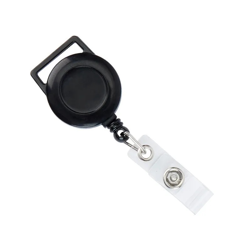 Retractable Badge Holder Reel with Carabiner 4