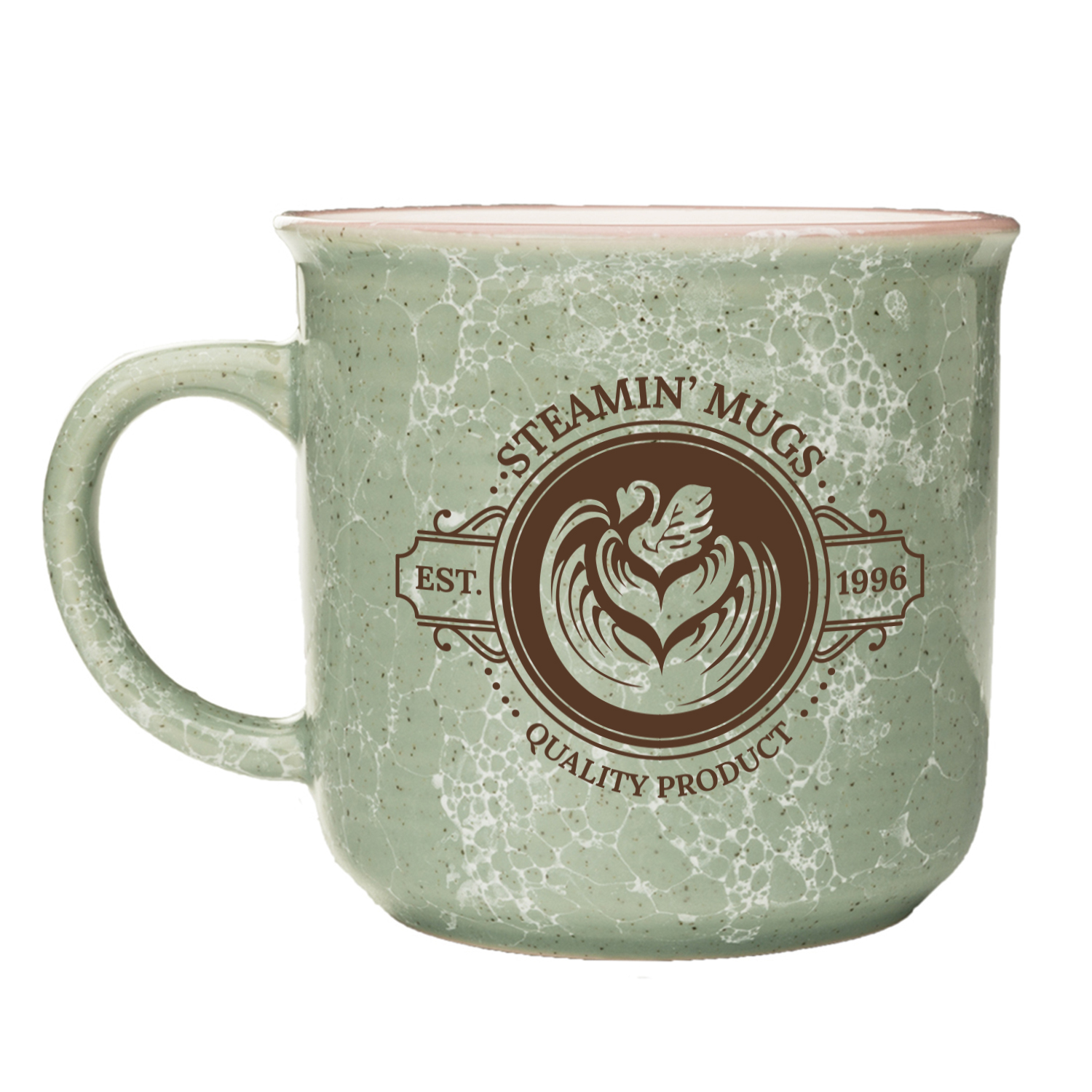 13 oz. Cairn Marble Coffee Mug (1 Color Imprint) 2