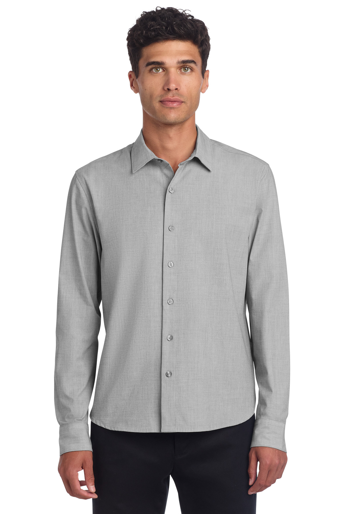 Mercer+Mettle Long Sleeve Stretch Woven Shirt MM2000 4
