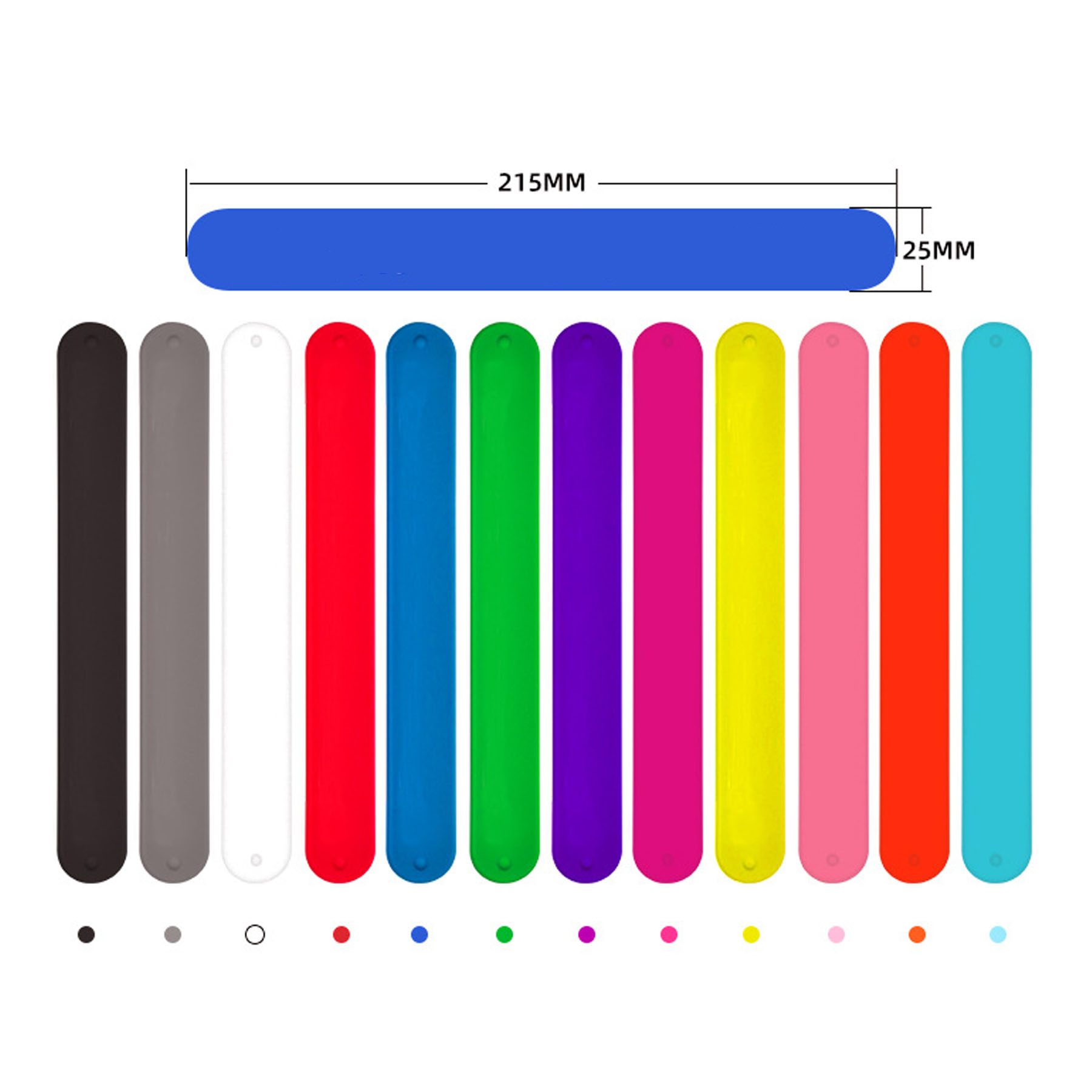 Silicone Slap Bracelet 1