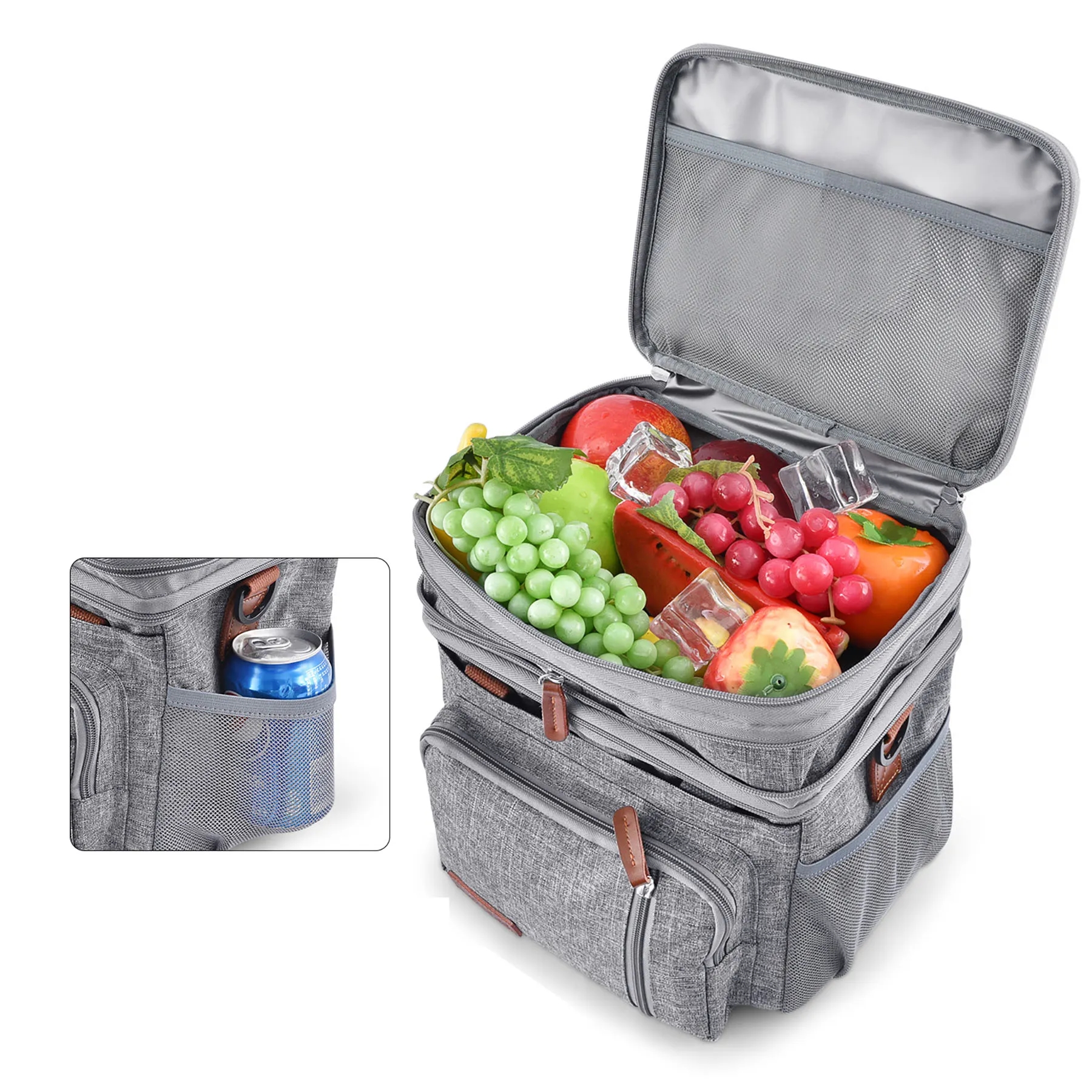 Dual Insulated Cooler Bag 2