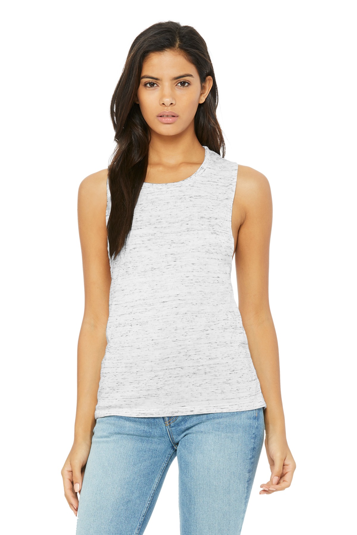 BELLA+CANVAS Women's Flowy Scoop Muscle Tank. BC8803 40
