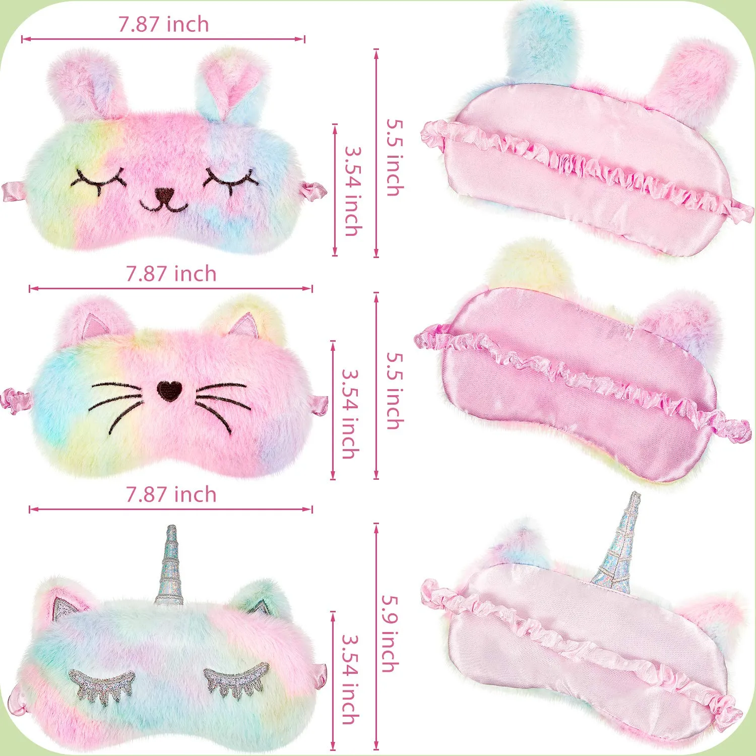 Plush Sleeping Eye Cover 5