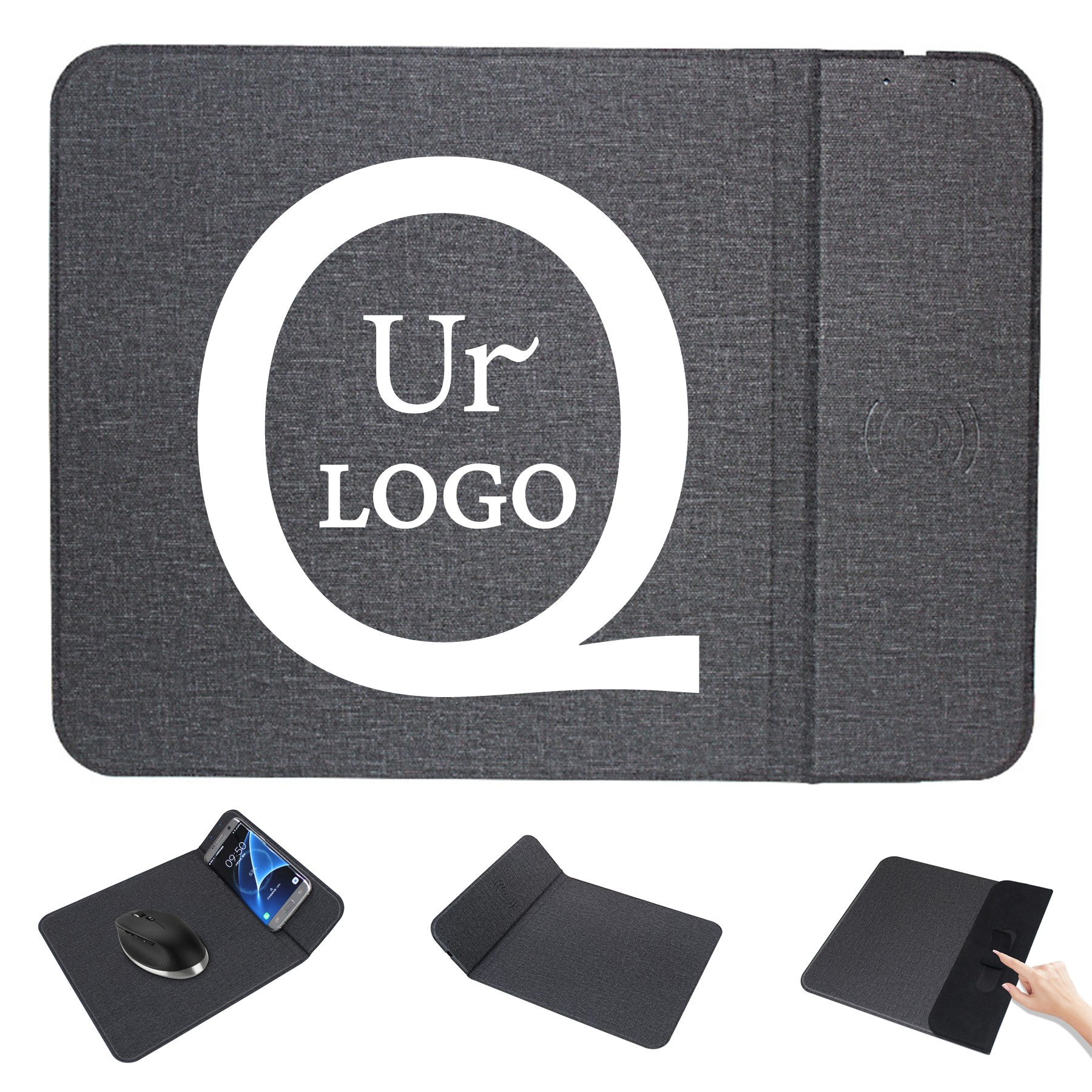 Wireless Charging Foldable Mouse Pad
