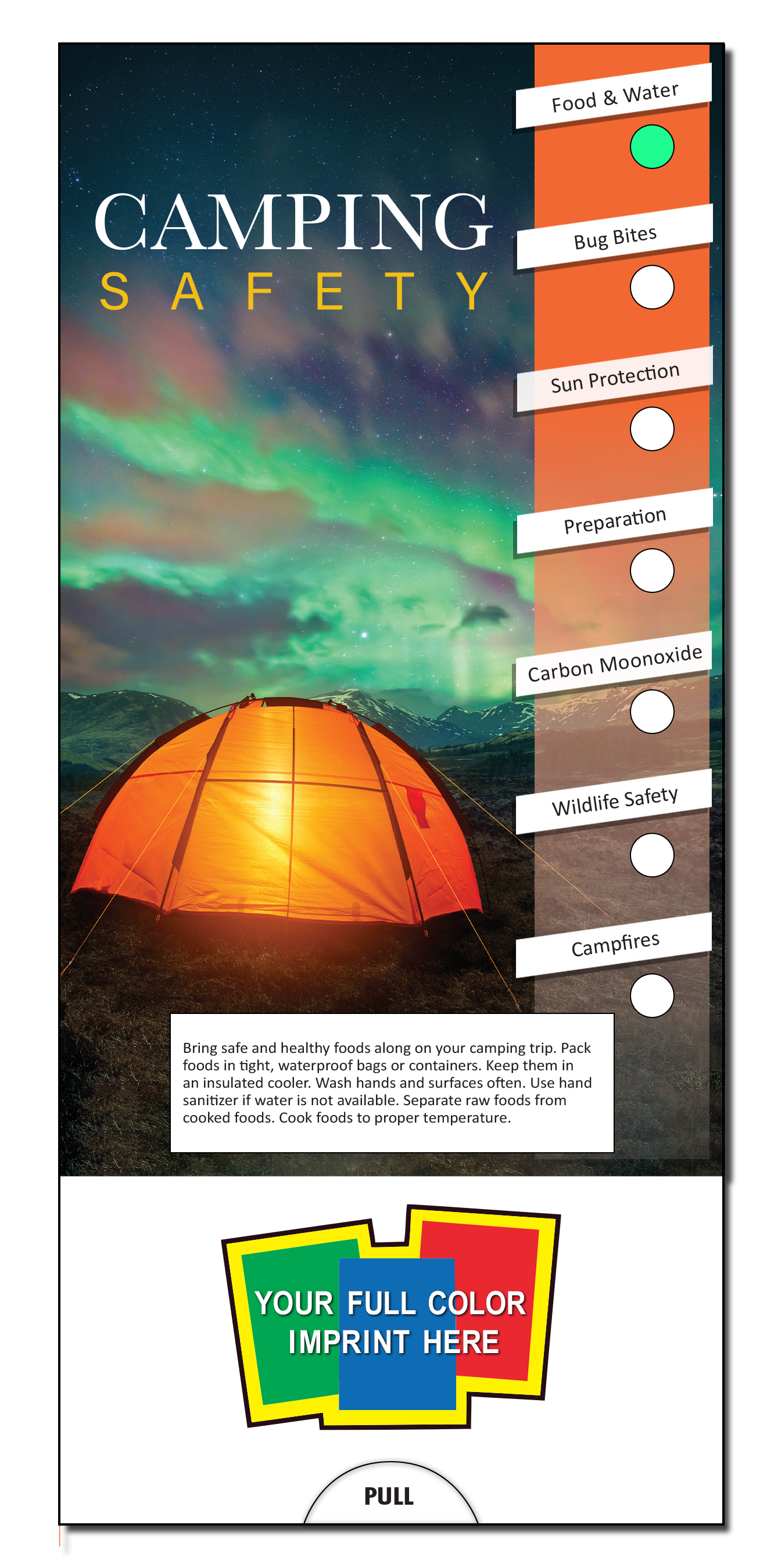 SLIDE CHART - Camping Safety 1