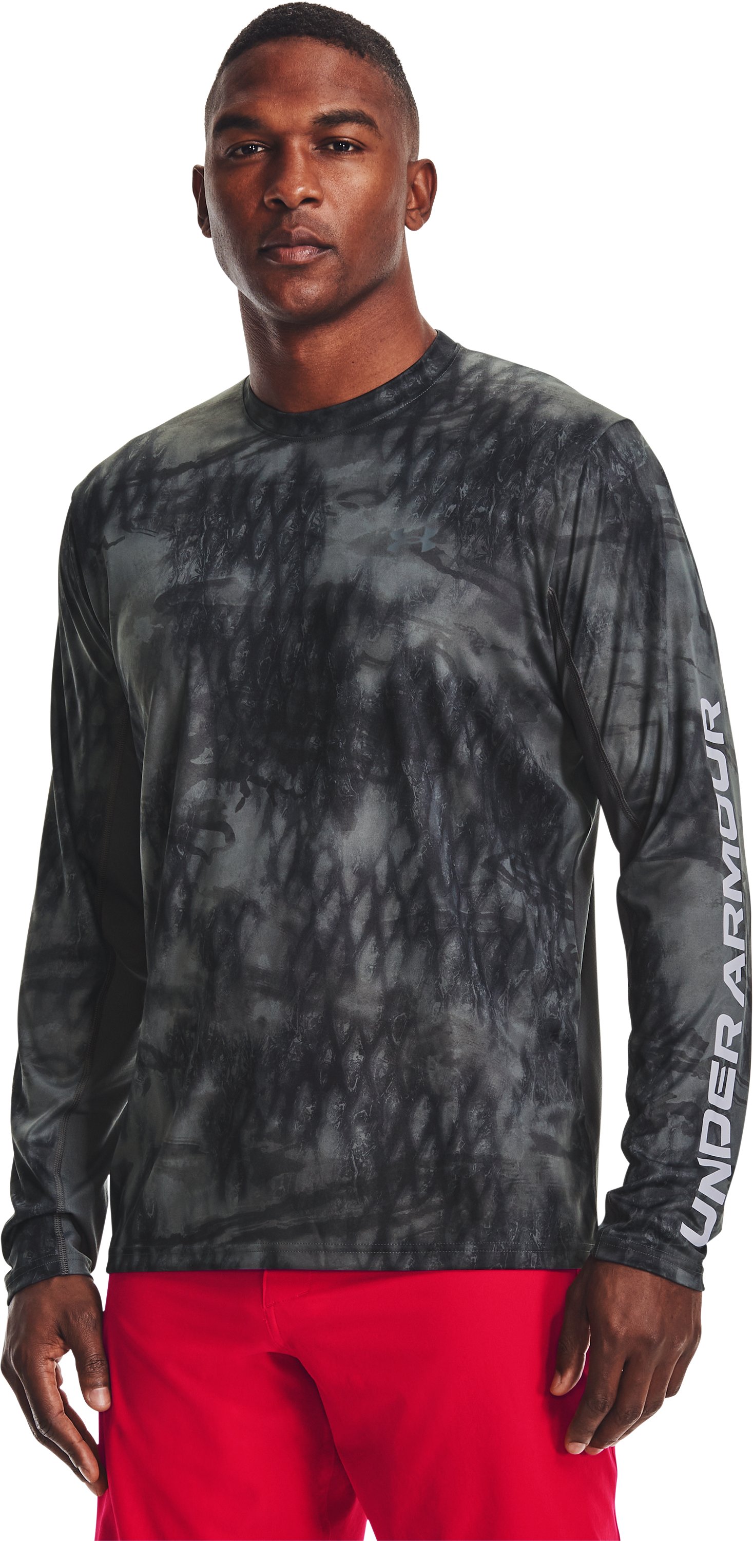 UA Iso-Chill Shorebreak Camo Men's Long Sleeve 10