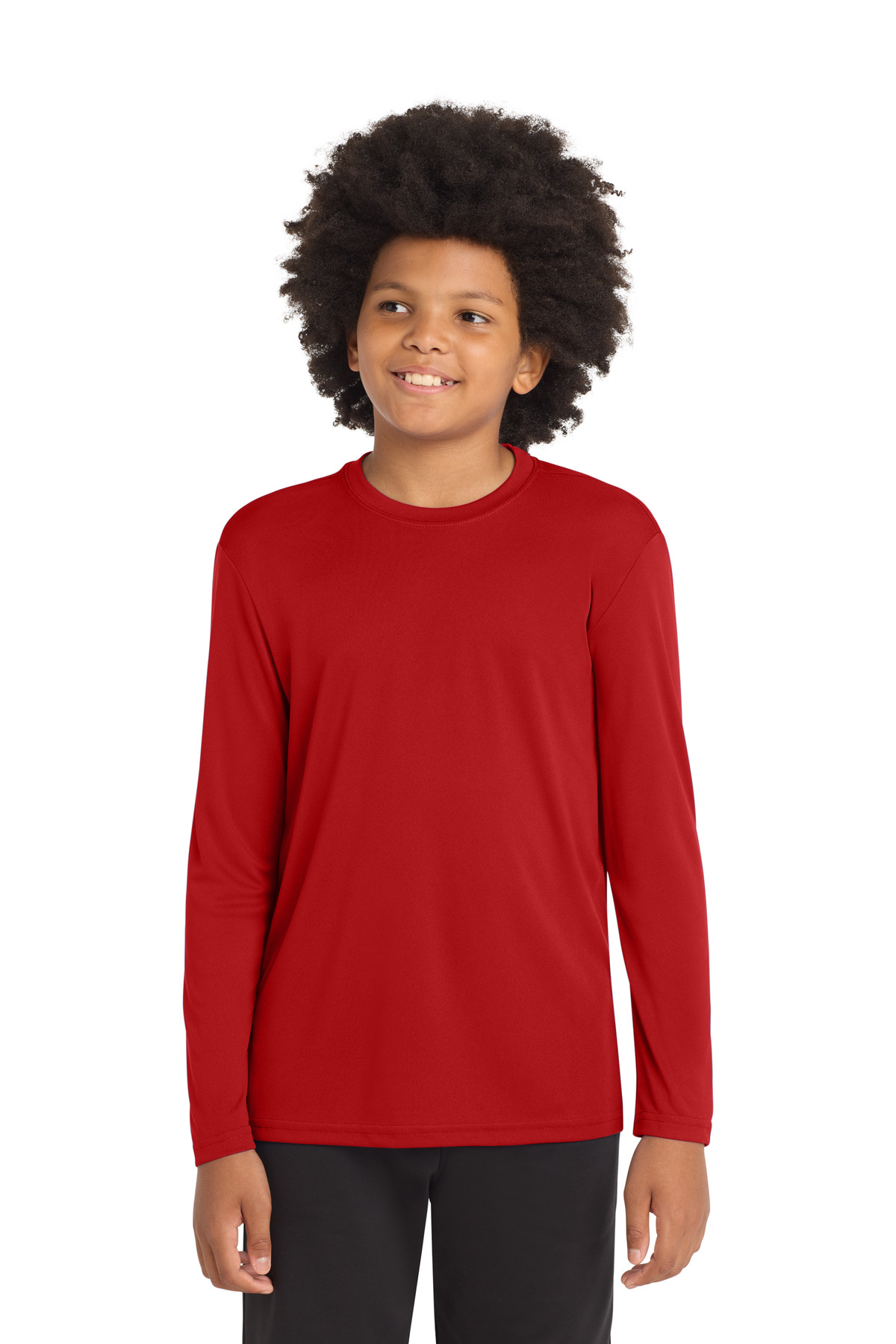 Sport-Tek Youth Long Sleeve PosiCharge Competitor Tee. YST350LS 5