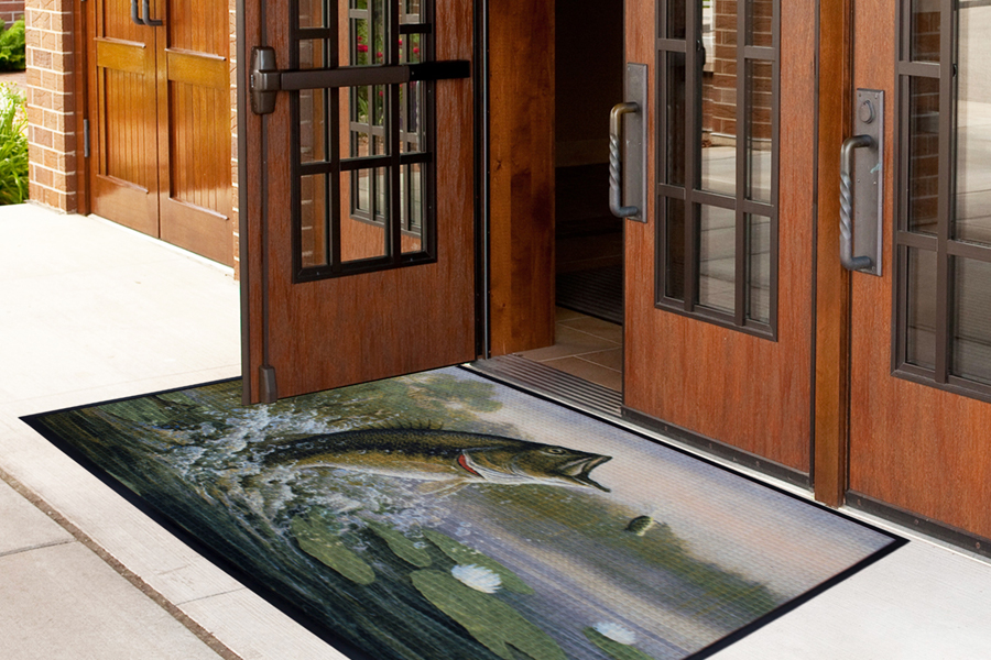 WaterHog Inlay Indoor/Outdoor Logo Mat w/Surface Nubs (2'x3') 2