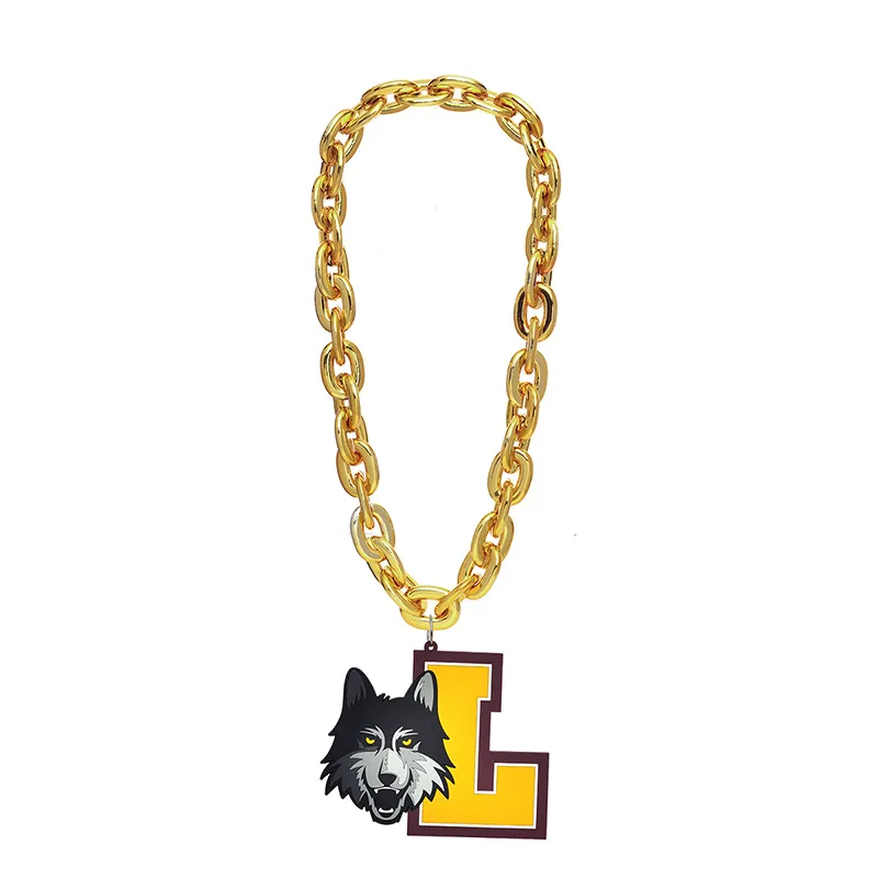 3D Foam Sports Chain Necklace 3