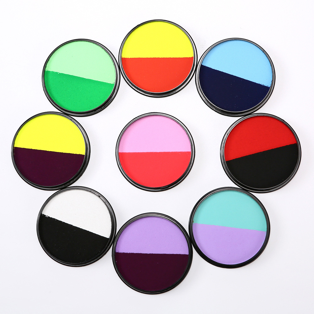 Two-tone Face Paint 1
