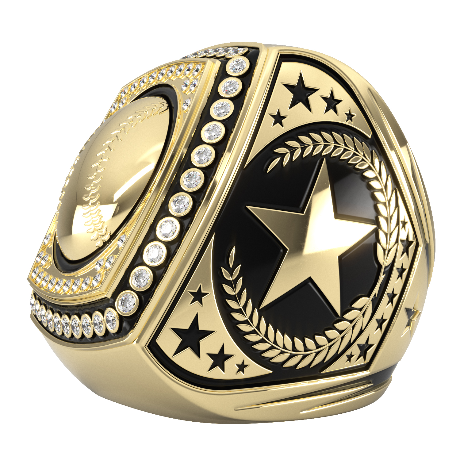 Epic Ring w/ Stock Bezel & Stock Side Inserts 22