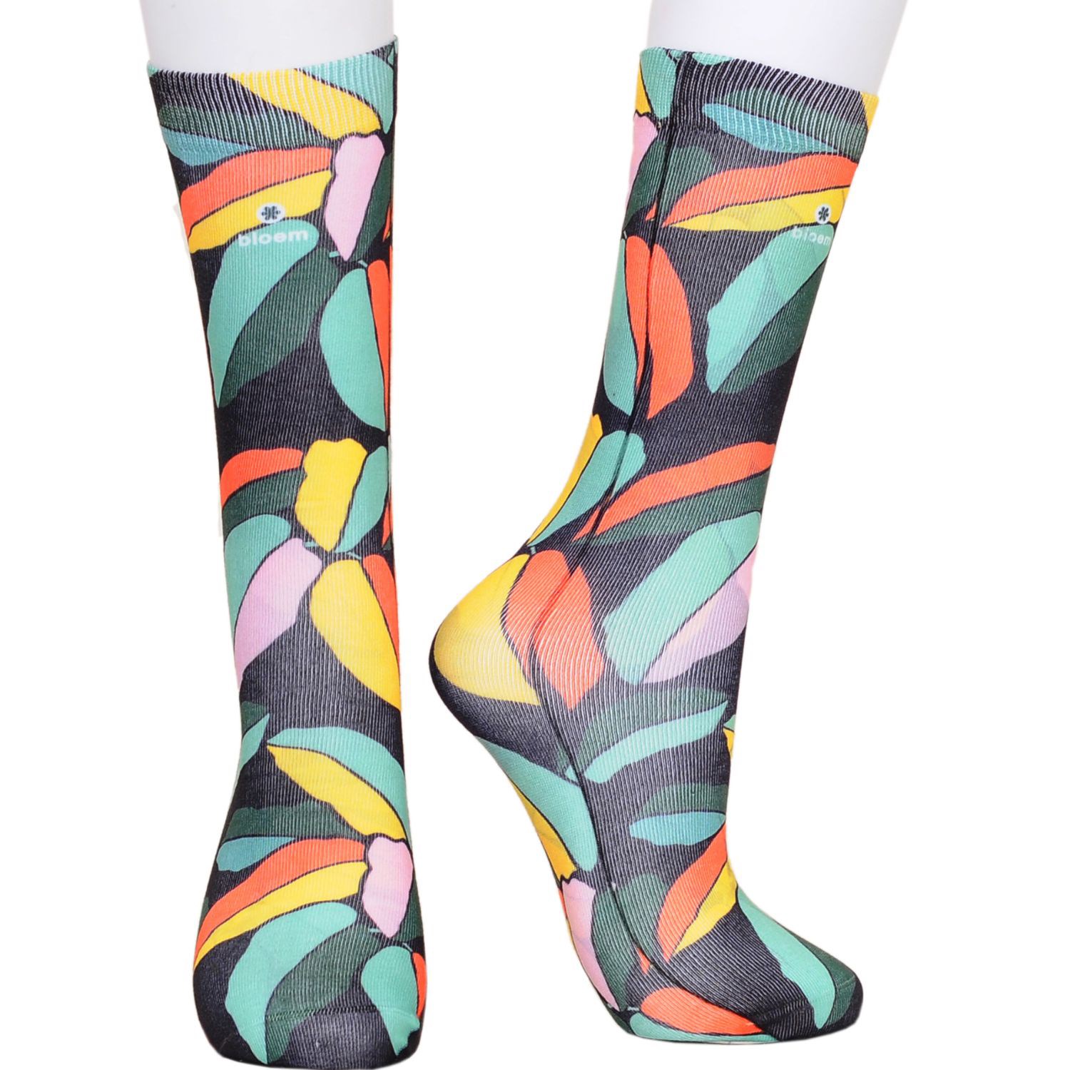 Mid Crew unisex sublimated full color socks 3