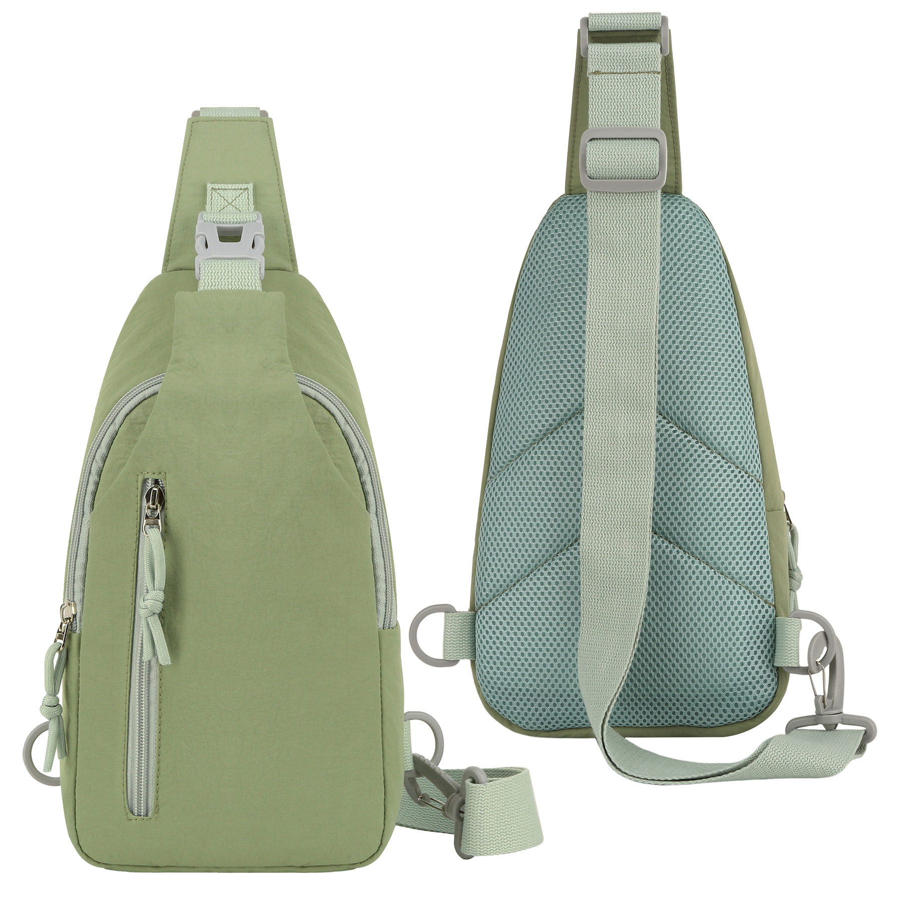 Waterproof Nylon Crossbody Sling Bag 3
