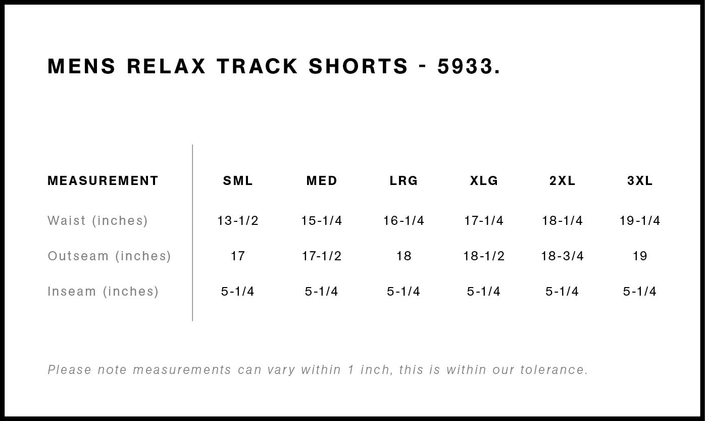 Relax Track Shorts 18" | 5933 17