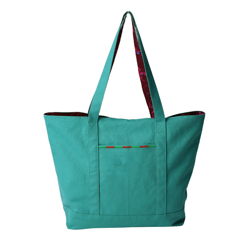 Polyester Cotton Shopping Bag, custom tote bag with logo imprint 7