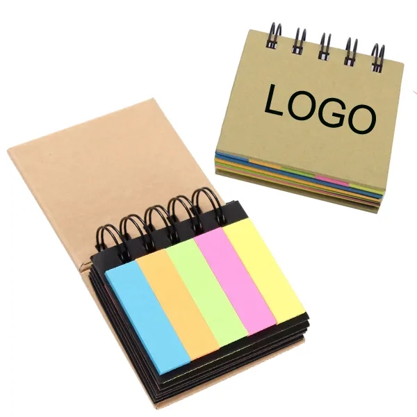 Mini Spiral Sticky Notes & Flags 2