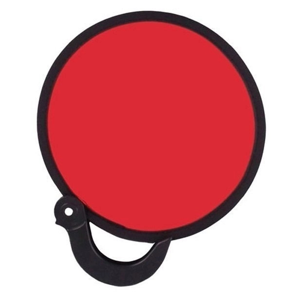 Foldable Fan With Plastic Handle 2