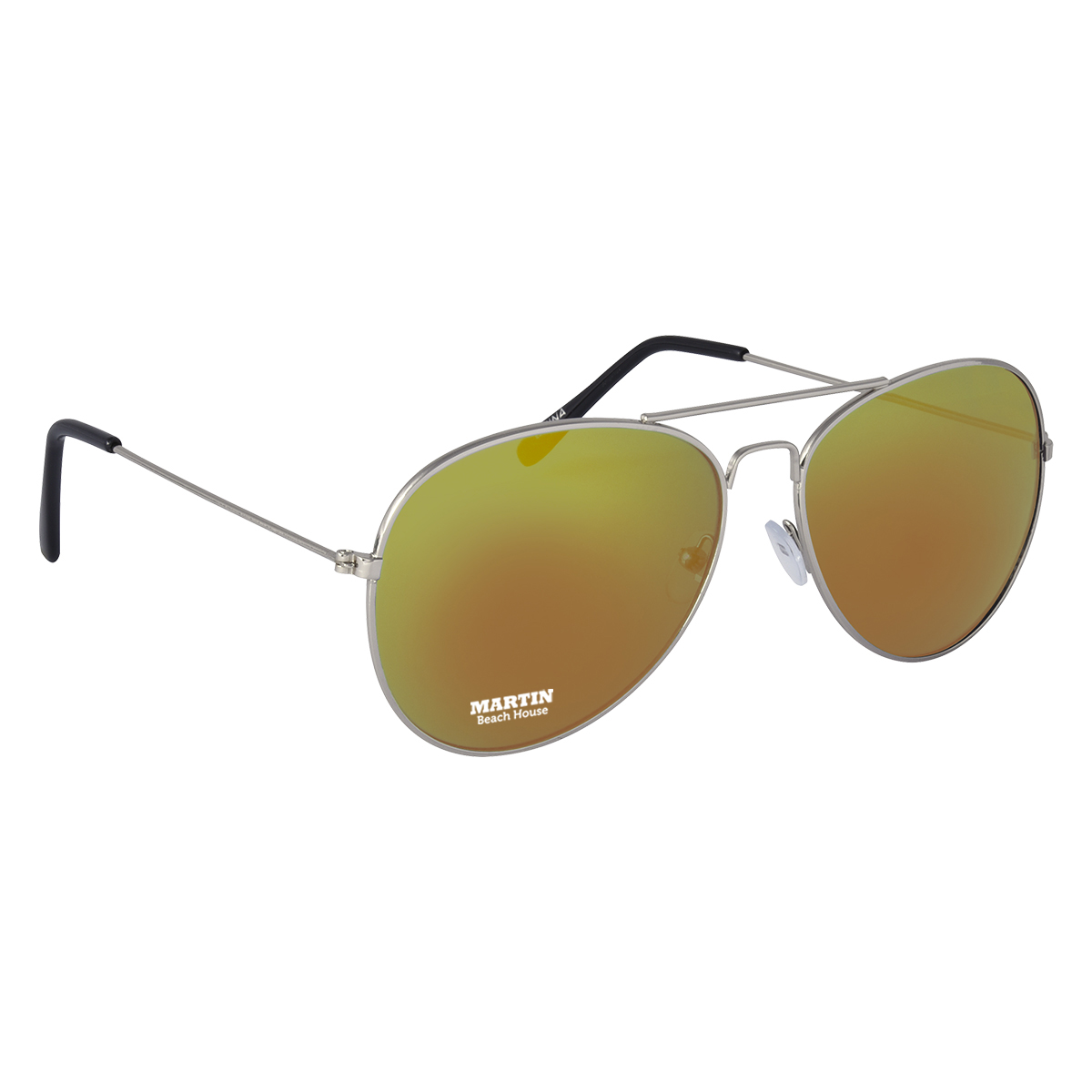 Color Mirrored Aviator Sunglasses 10