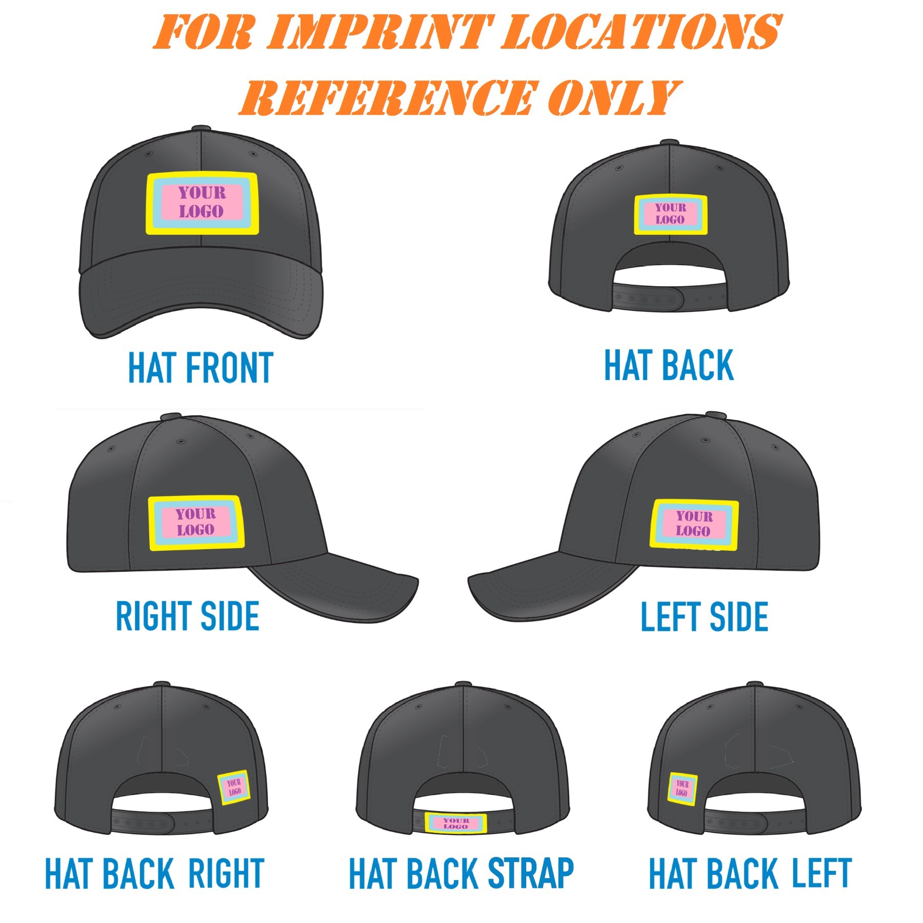 100% Cotton 6-Panel Structured Sandwich Cap W/ Metal Buckle 17