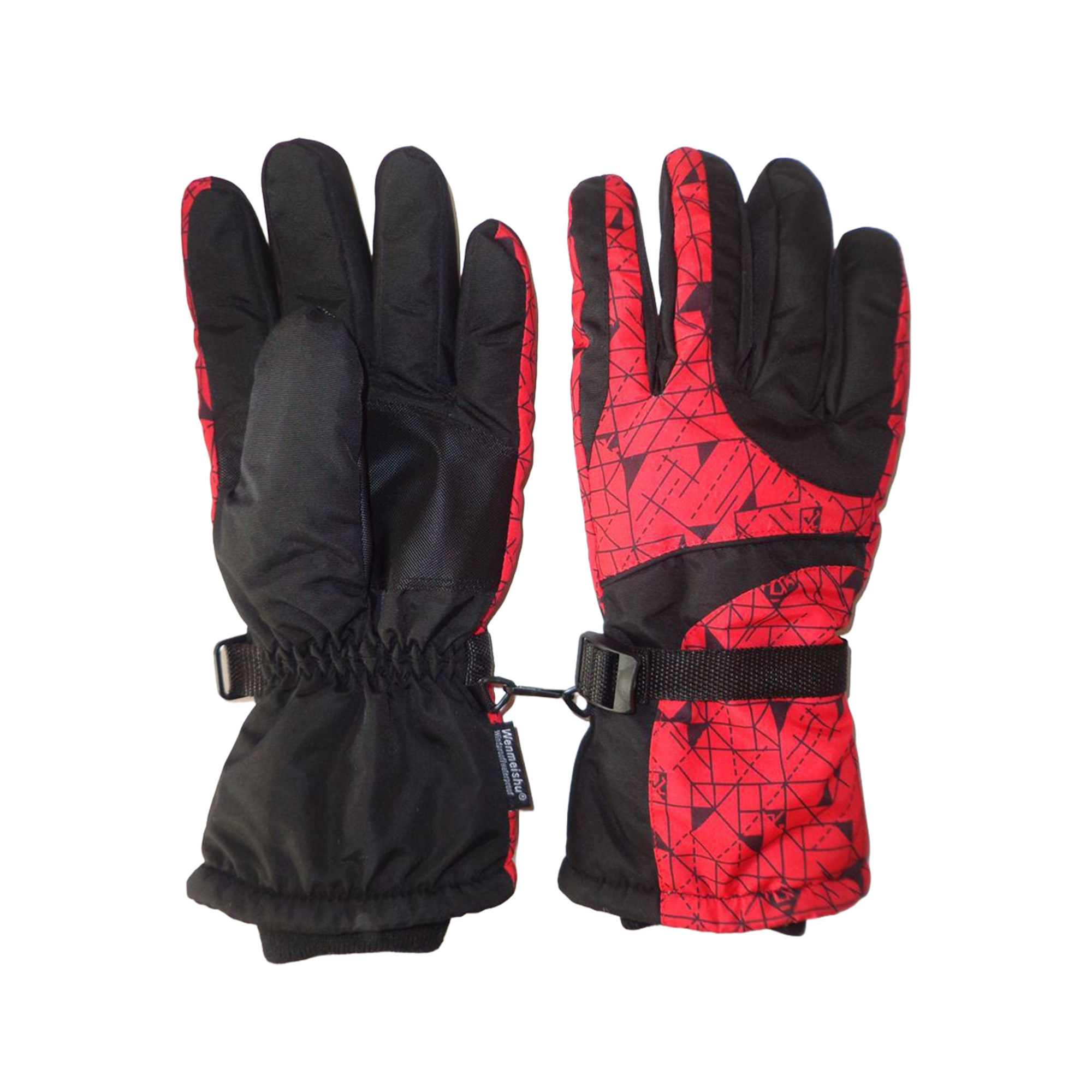 Outdoor Waterproof Touchscreen Custom Logo Snow Gloves 3
