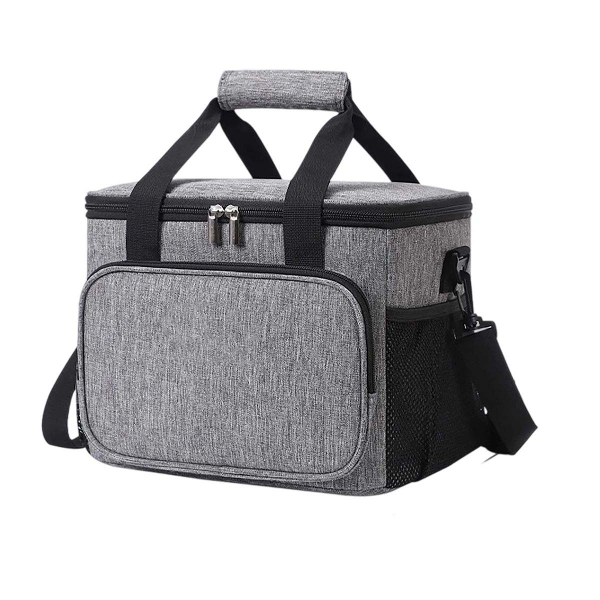 15L Zippered Picnic Bag with Durable Handle and Strap 1