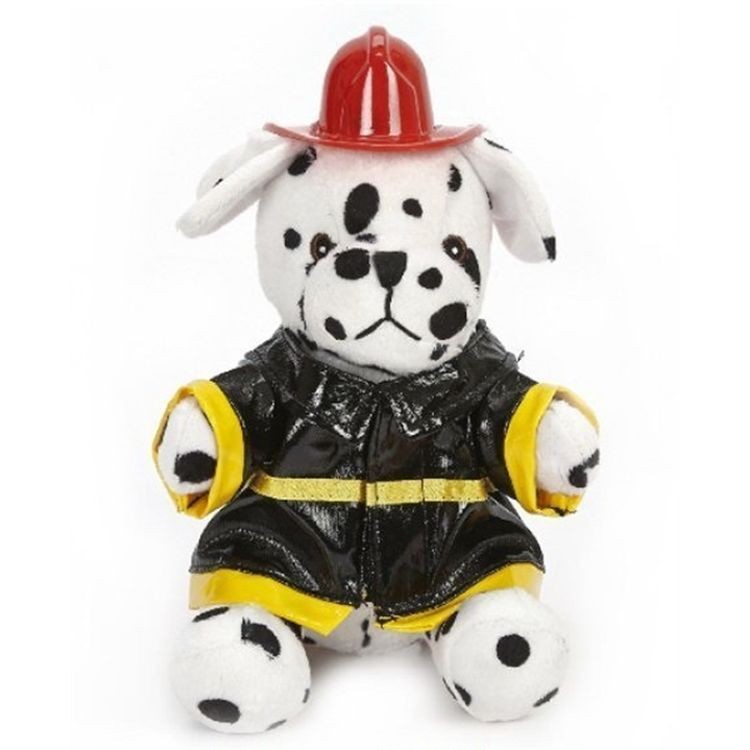 8" Super Soft Fireman Dalmatian 1