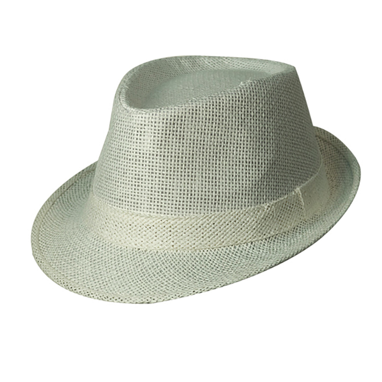 Nature Straw Fedora Hat 10