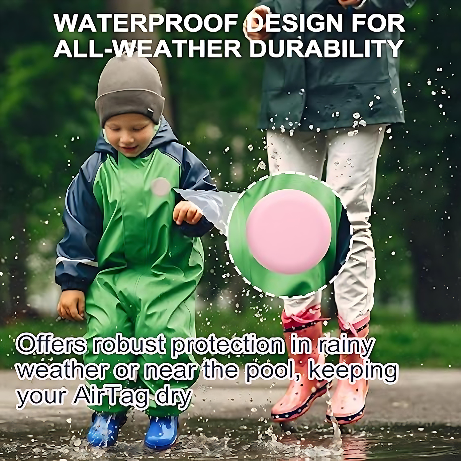 Waterproof Silicone GPS Tracker Case - Durable & Anti-Lost 5