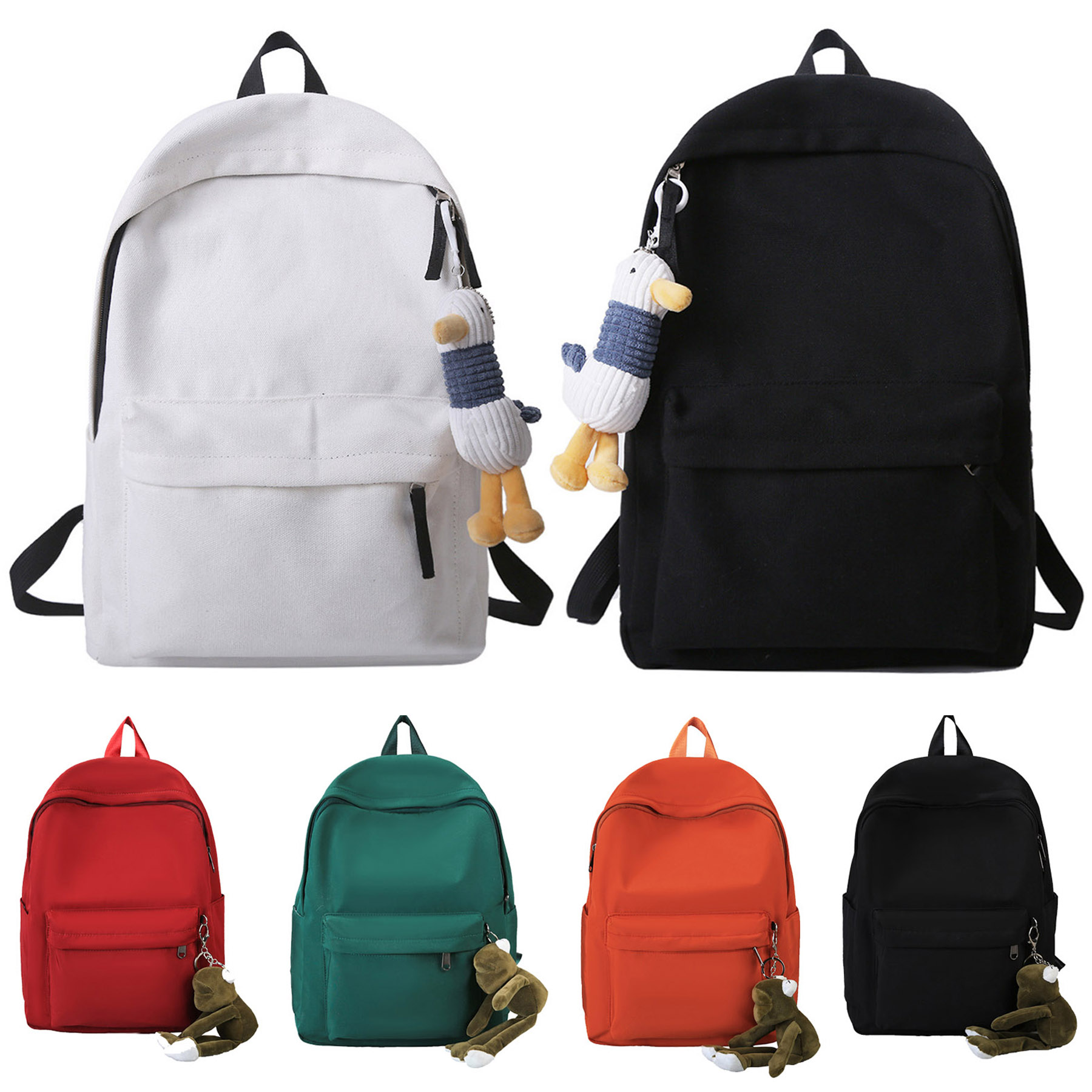 Oxford Cloth Simple Casual Backpack 2