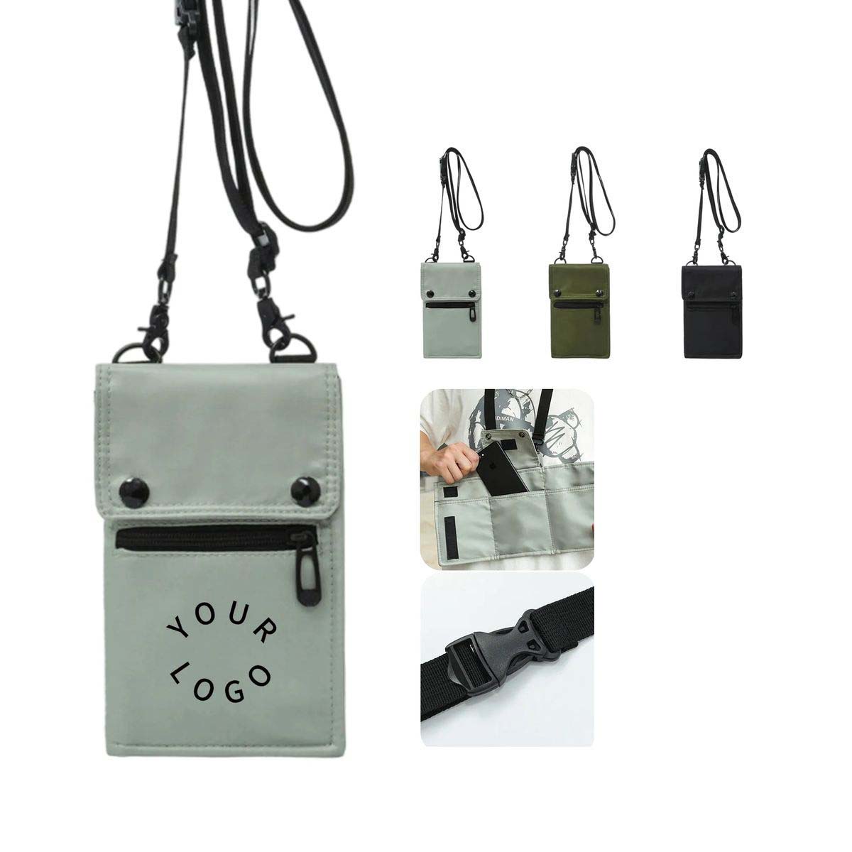 Crossbody Phone Bag with Compact Design 2