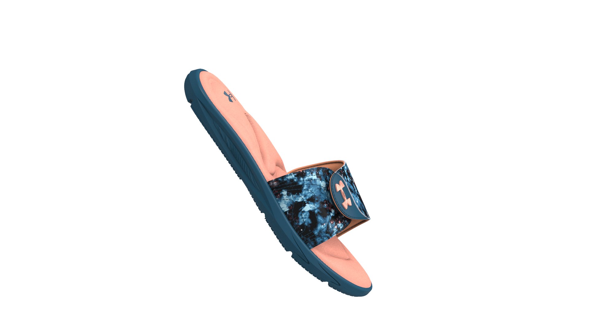 UA Ignite VI Graphic Strap Women's Slides 2
